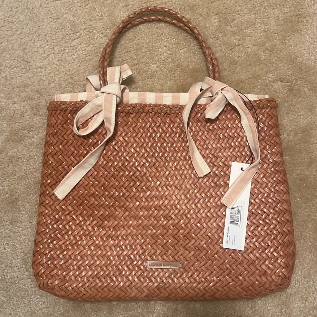 Nwt Loeffler Randall Knox Medium Woven Tote